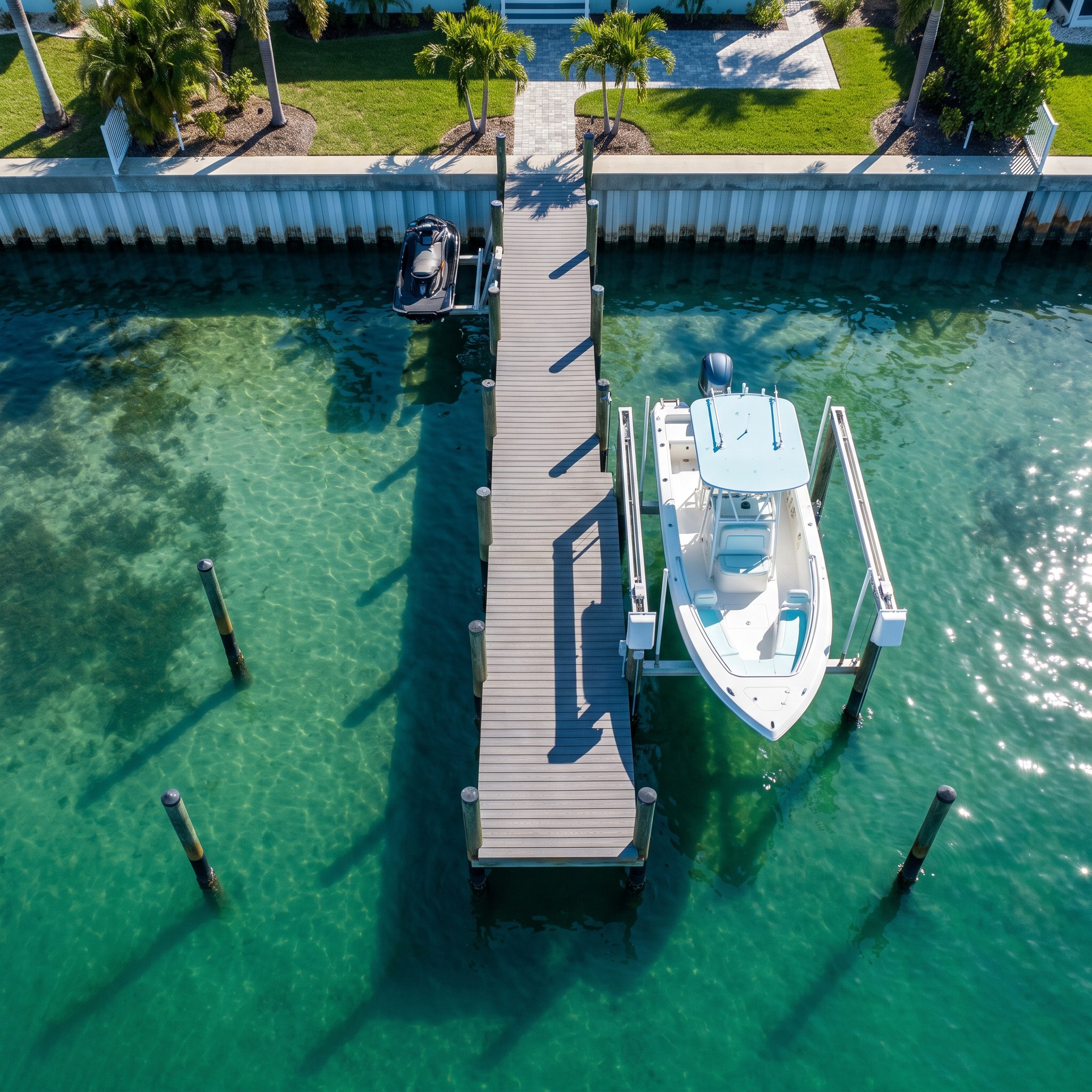 New Pass Dock & Seawall craftsmanship