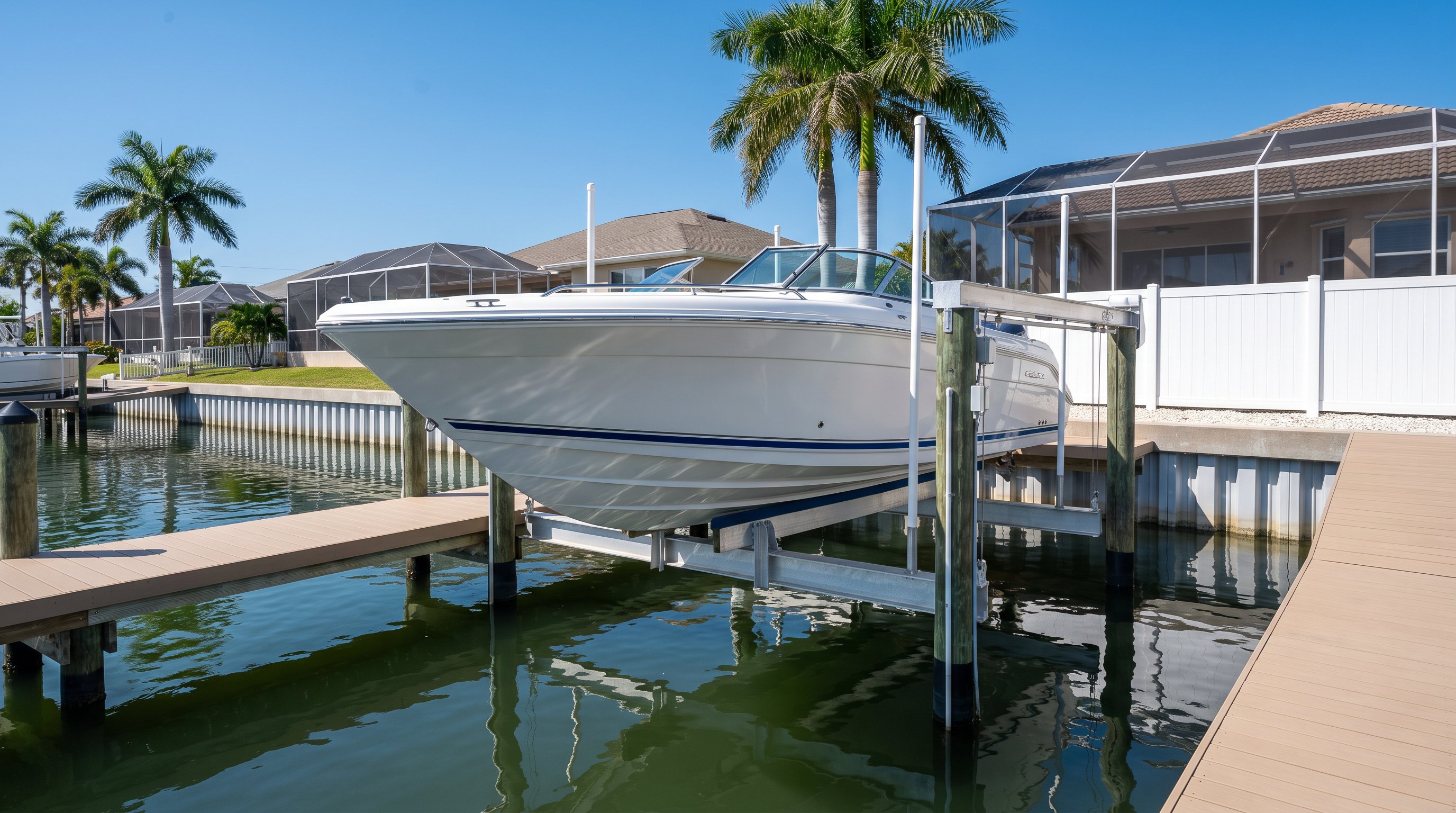 Boat lift project