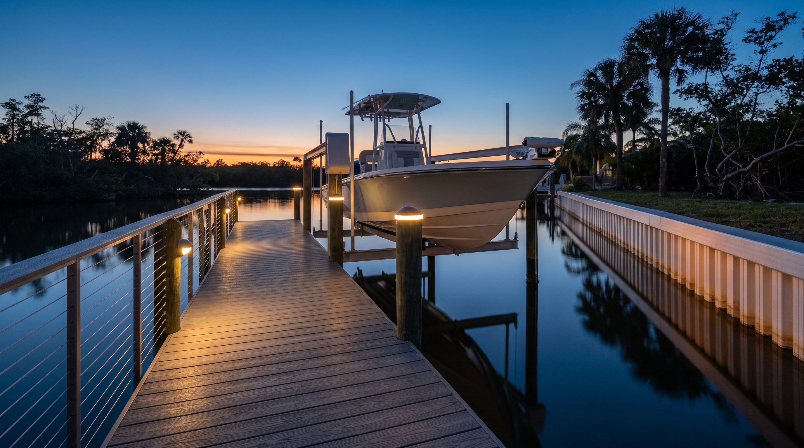 Custom dock construction